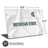 Michigan State University White Jersey Universal Laptop 11in (8.8 x 6.2in) Skin